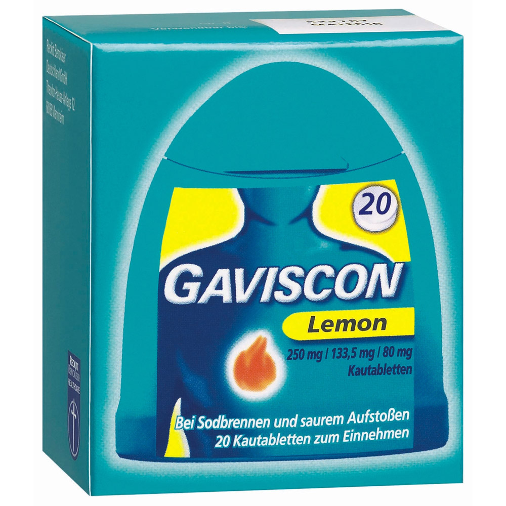 GAVISCON® Kautabletten Lemon - shop-apotheke.com