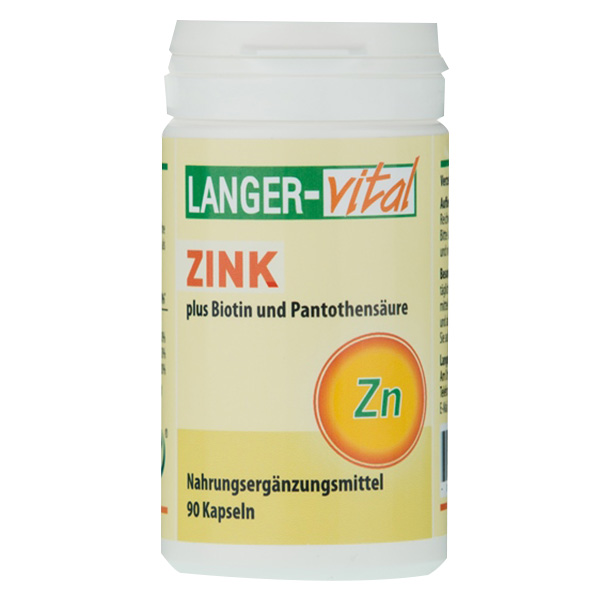 Zink + Biotin und Pantothensäure