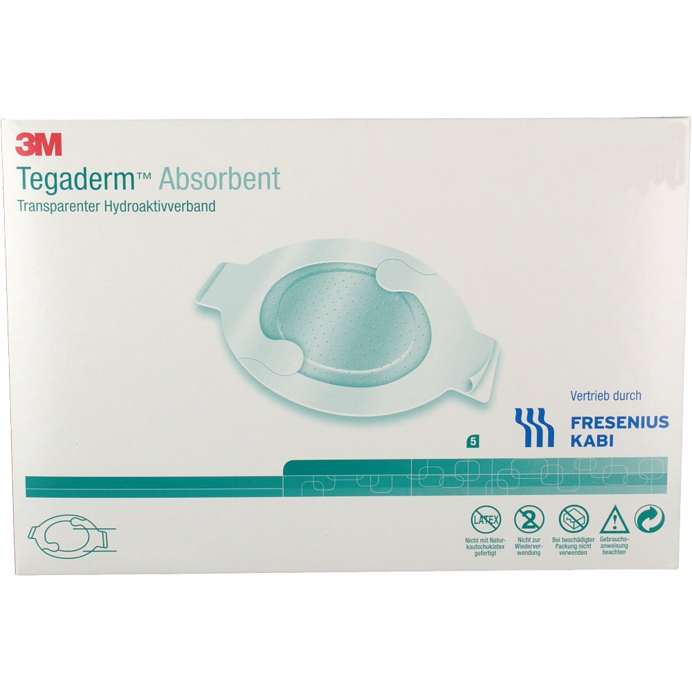 Tegaderm Absorbent oval 7,6 x 9,5 cm
