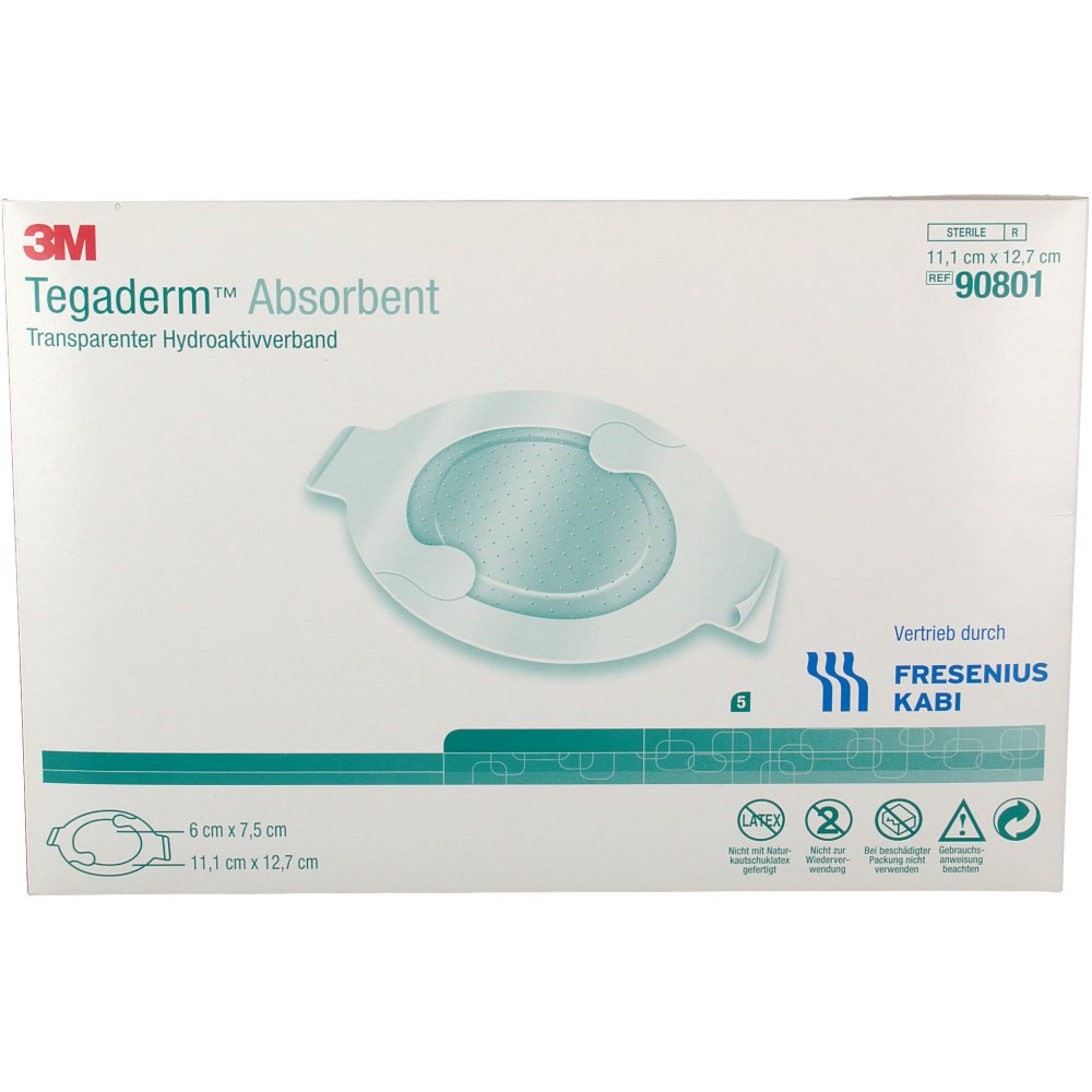 Tegaderm Absorbent oval 11,1 x 12,7 cm