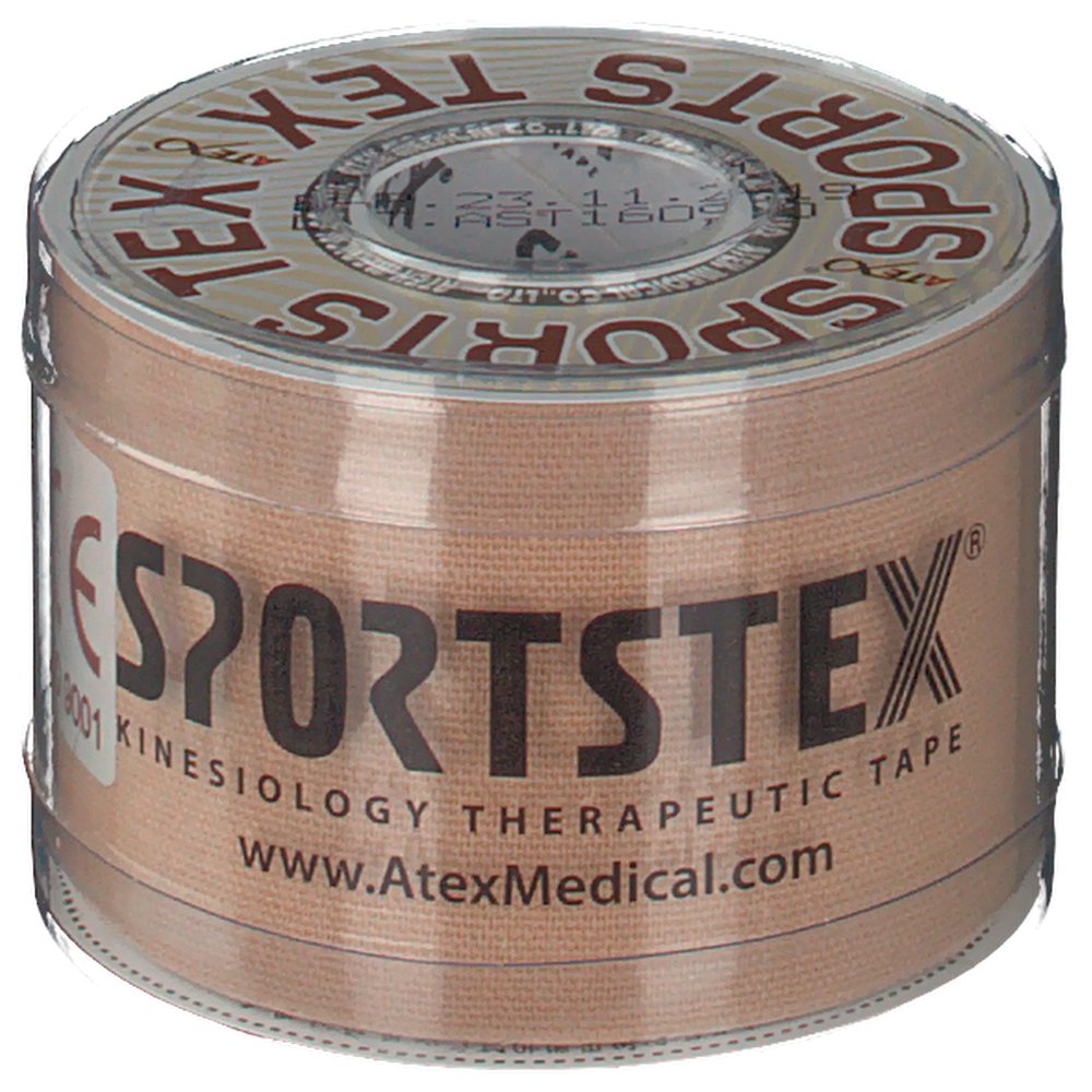 Atex® Sports TEX Kinesiologie Tape 5 cm x 5 m Beige
