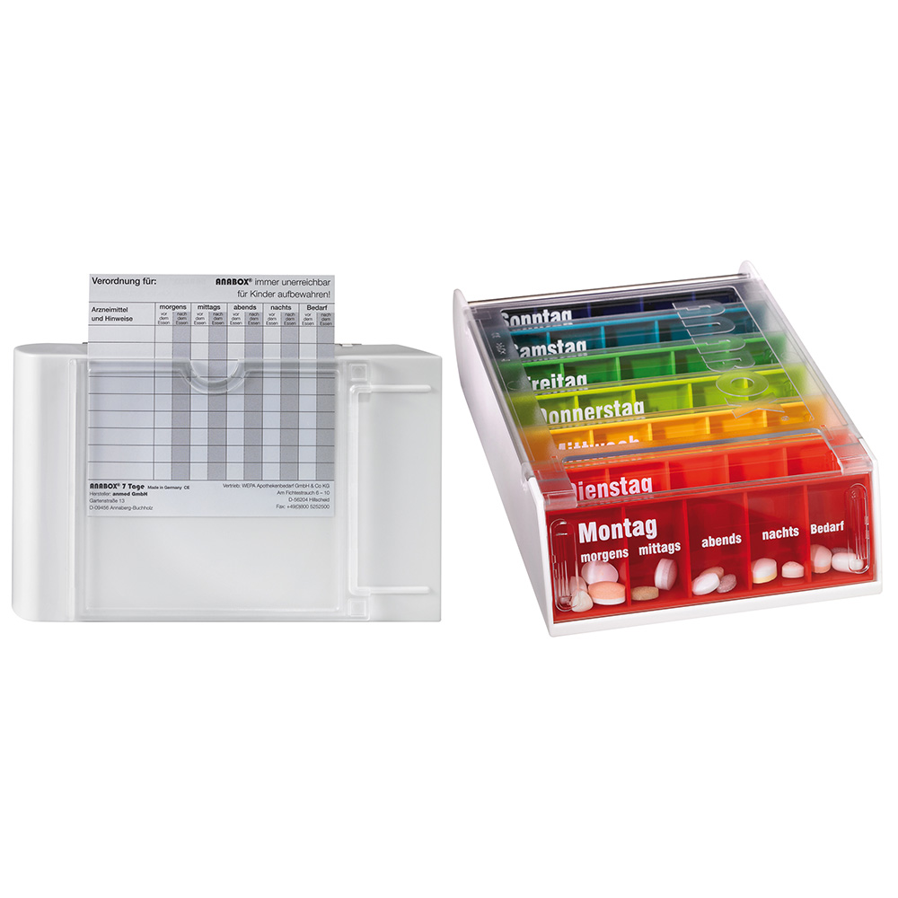Wepa Anabox® 7 Tage Regenbogen