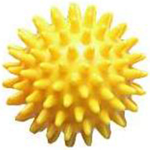 Param Igelball 8 cm gelb