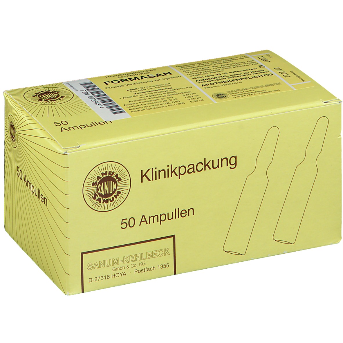 Formasan Injektion Ampullen
