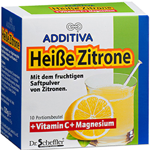 ADDITIVA® Heiße Zitrone Vitamin C   Magnesium Pulver - shop-apotheke.com