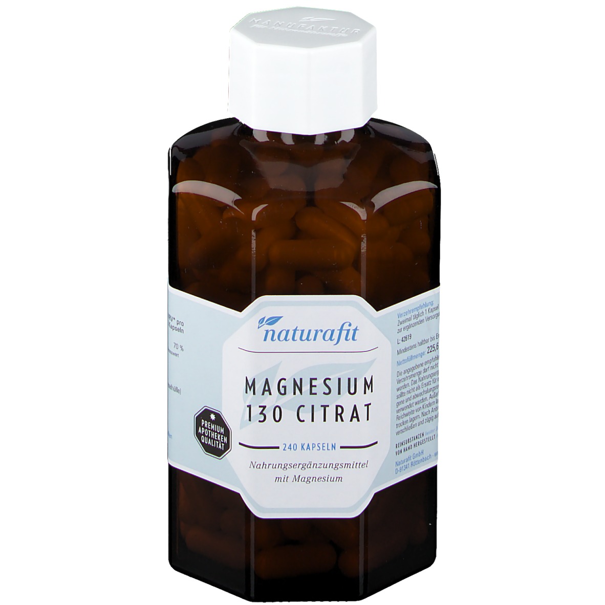 naturafit® Magnesium 130 Citrat