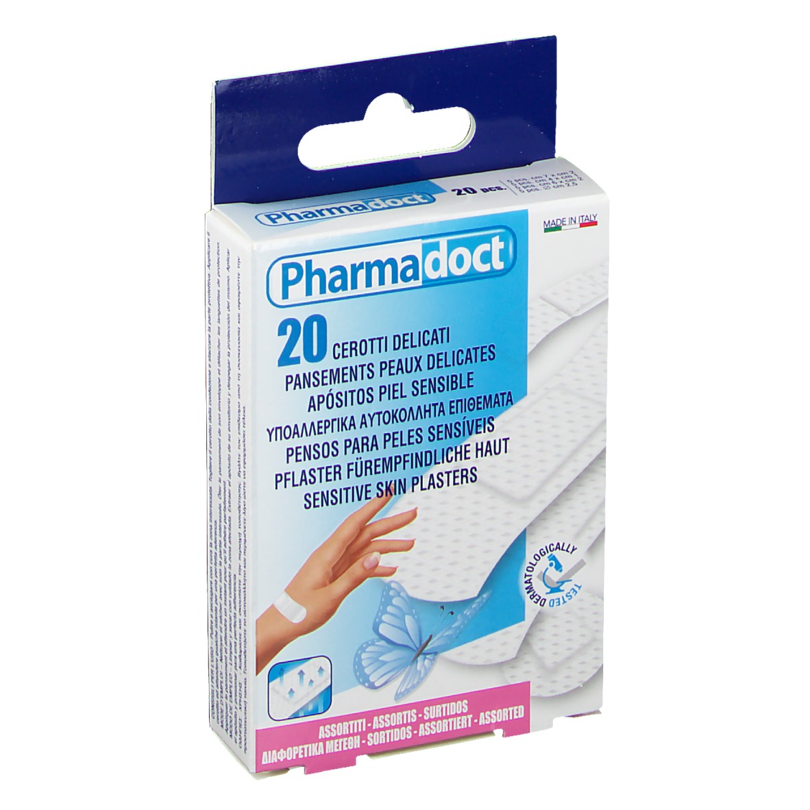 Pharmadoct Pflaster für empfindliche Haut