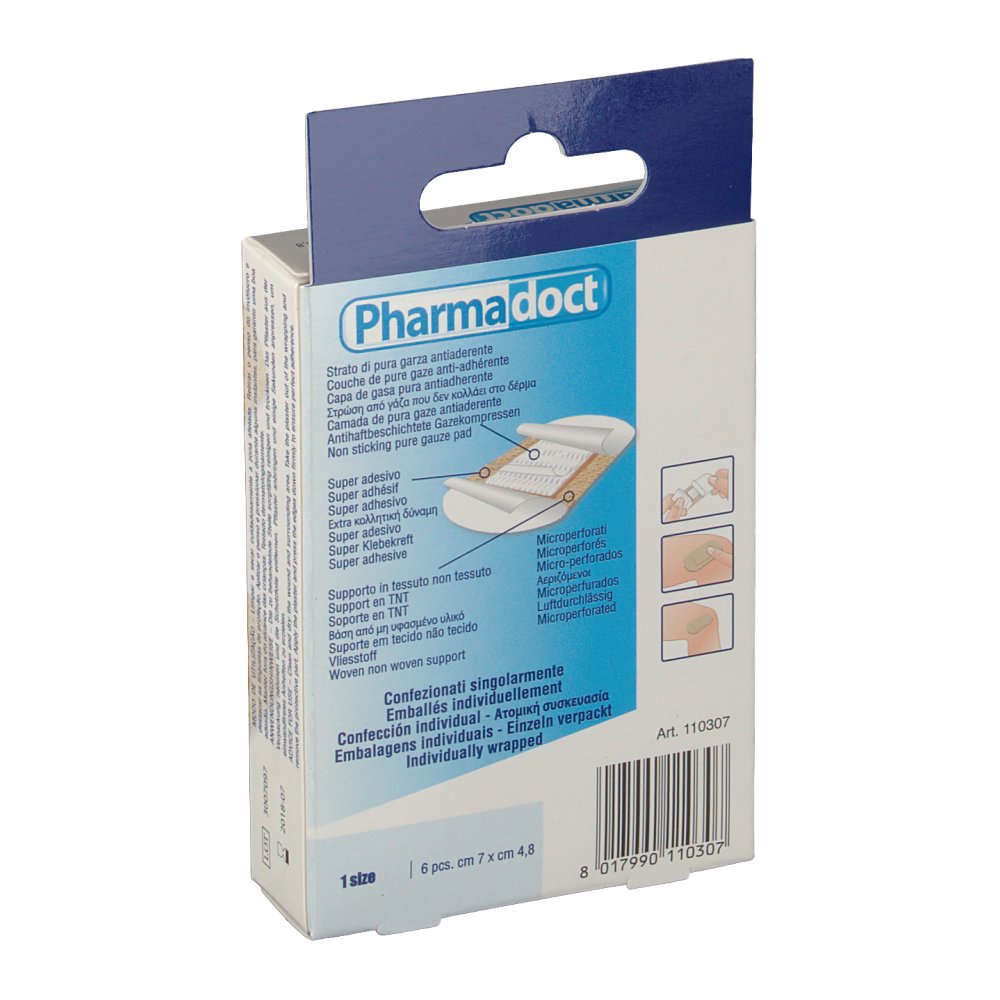 Pharmadoct Pflaster für empfindliche Haut 7 x 4,8 cm - shop-apotheke.com