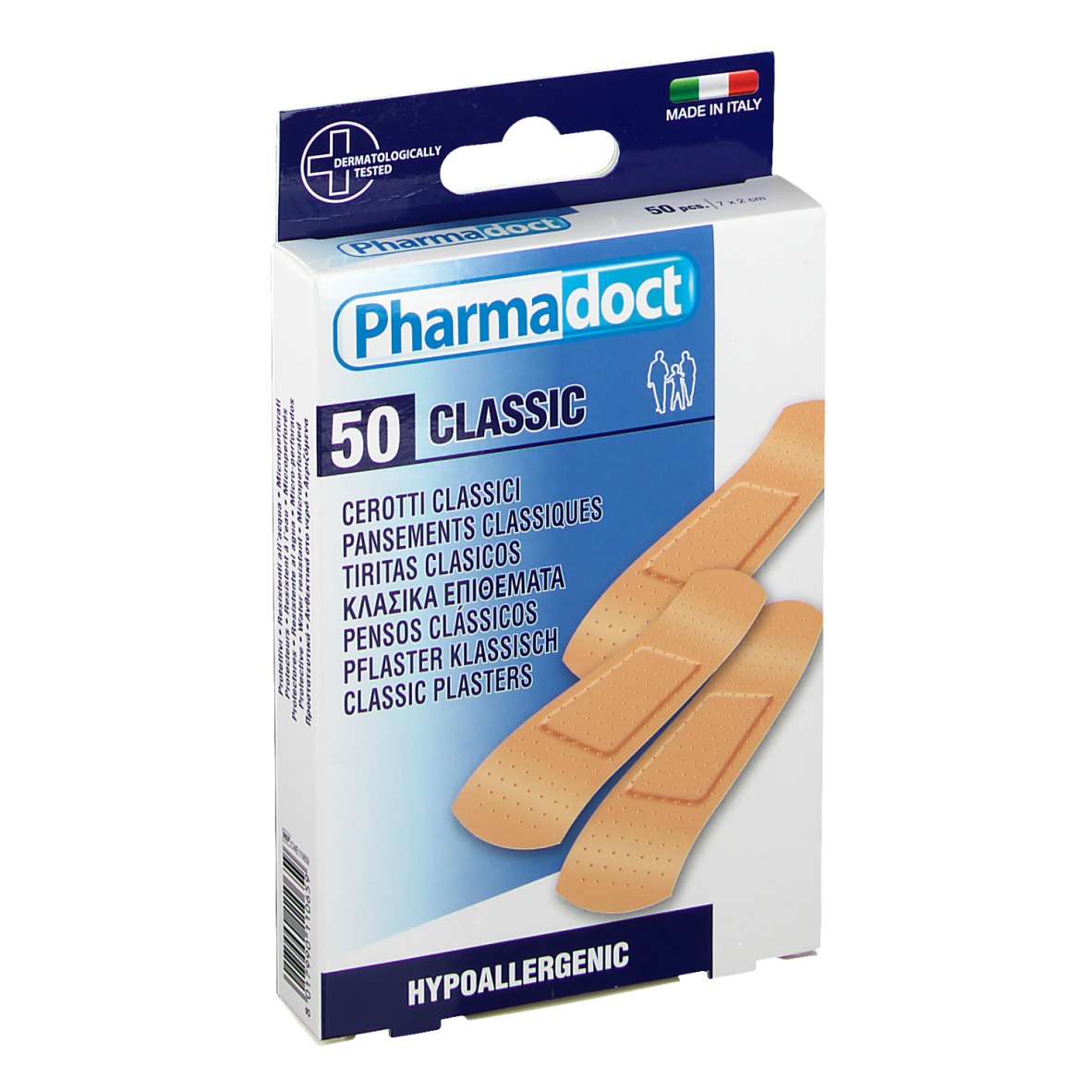 Pharmadoct Pflaster Klassisch 2 x 7 cm