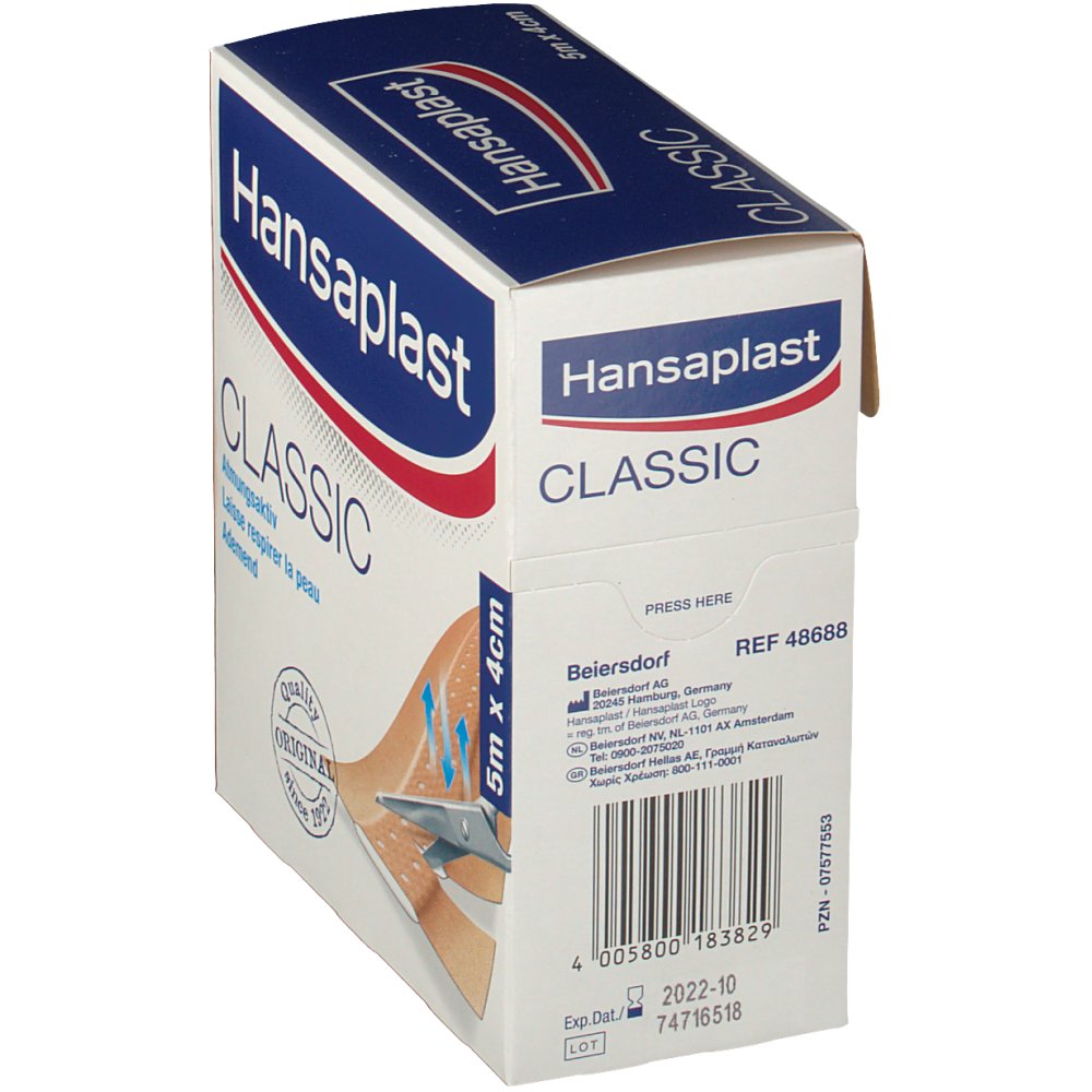 Hansaplast® Classic 5 m x 4 cm