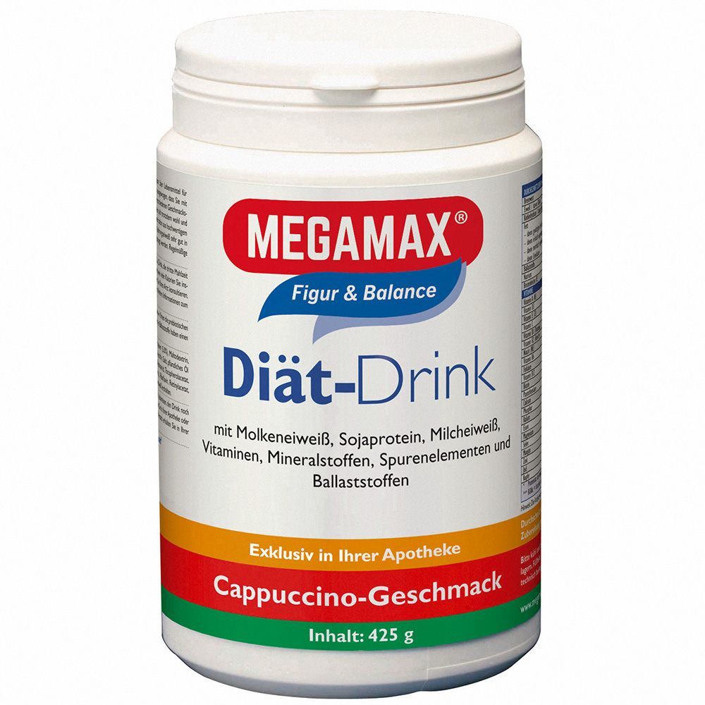 Megamax® Figur & Balance Diät-Drink Cappuccino-Geschmack