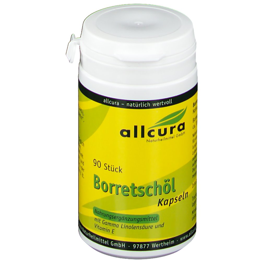 allcura Borretschöl Kapseln