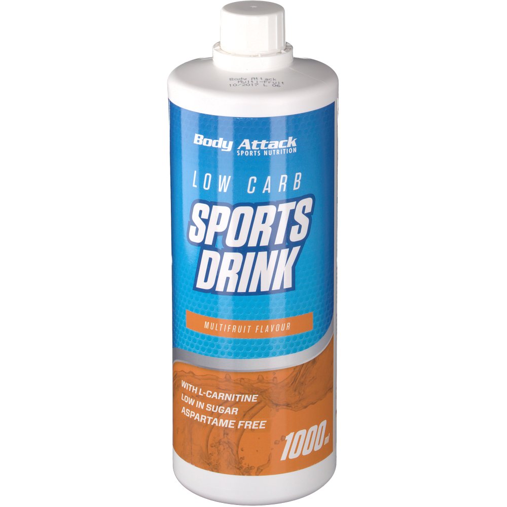 Body Attack Low Carb Sports Drink Multifruit