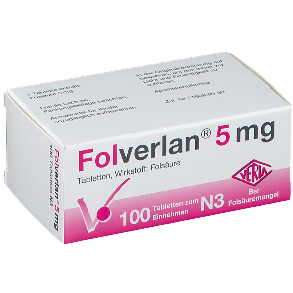 Folverlan 5 mg Tabl.