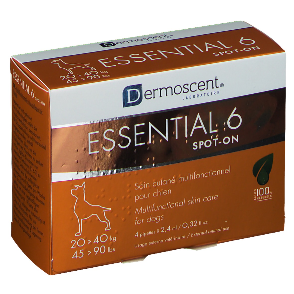 Essential 6® spot-on Hund 20-40kg