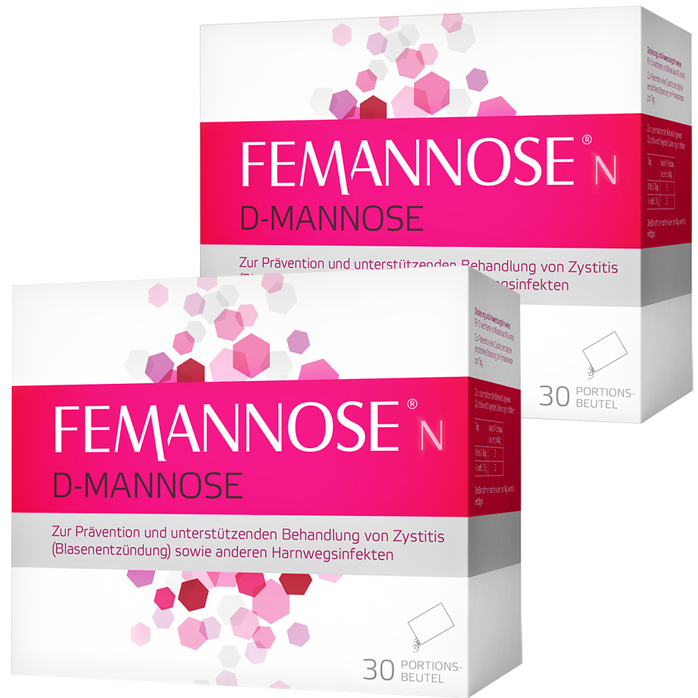 Femannose® N D-Mannose Doppelpack (2x30 St) - Granulat - MCM KLOSTERFRAU Vertr. GmbH Femannose® N D-Mannose Doppelpack (2x30 St) - Granulat - MCM KLOSTERFRAU Vertr. GmbH