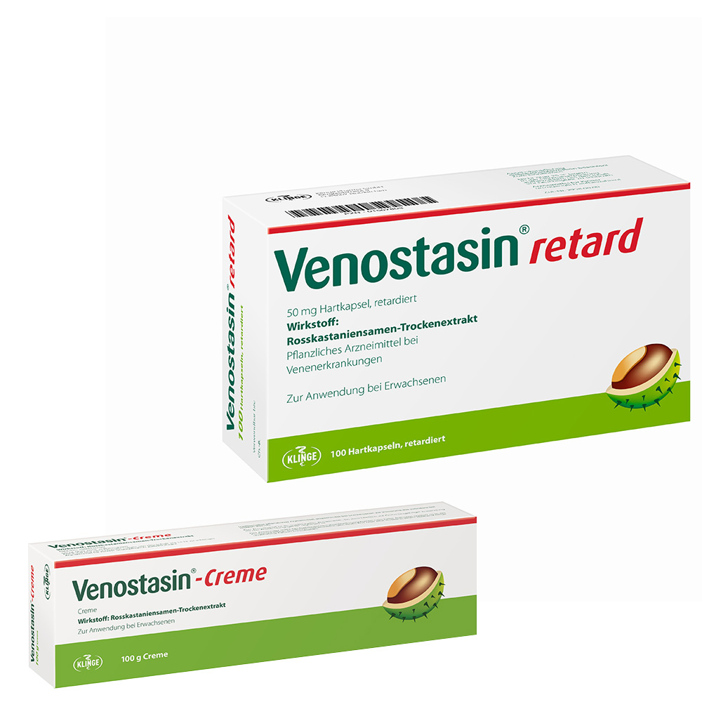 Venostasin® Creme + Retardkapseln