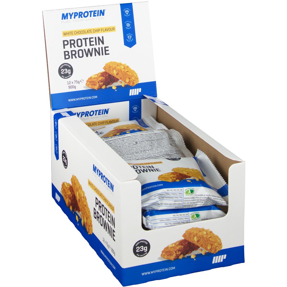 MyProtein Protein Brownie, White Chocolate Chip