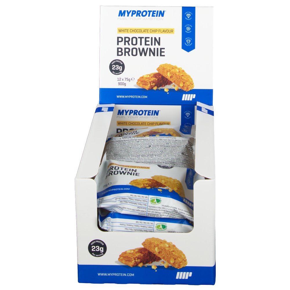 MyProtein Protein Brownie, White Chocolate Chip