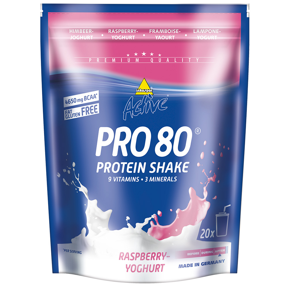 Inkospor Active Pro 80, Himbeere-Joghurt, Pulver