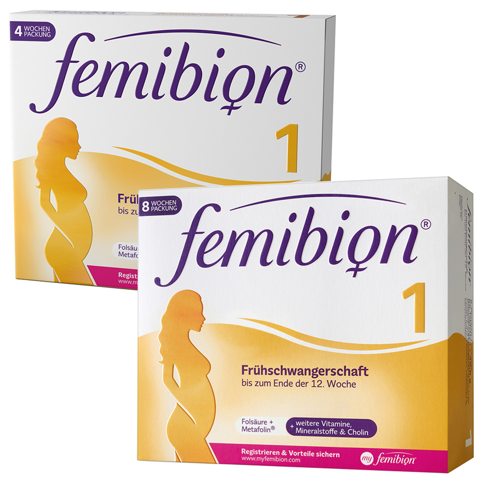 Femibion® 1 Frühschwangerschaft erstes Schwangerschaftsdrittel-Set