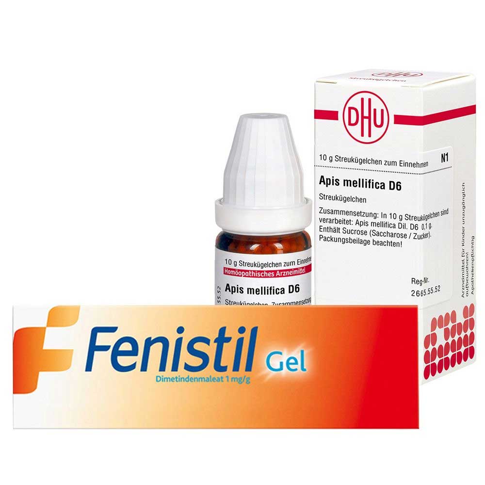 Outdoor-Set Fenistil + Apis Mellifica D6