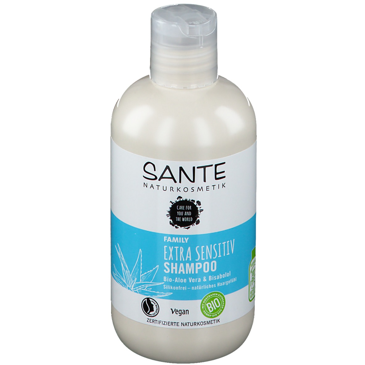 Sante Naturkosmetik Family Extra Sensitiv Shampoo Bio-Aloe Vera & Bisabolol