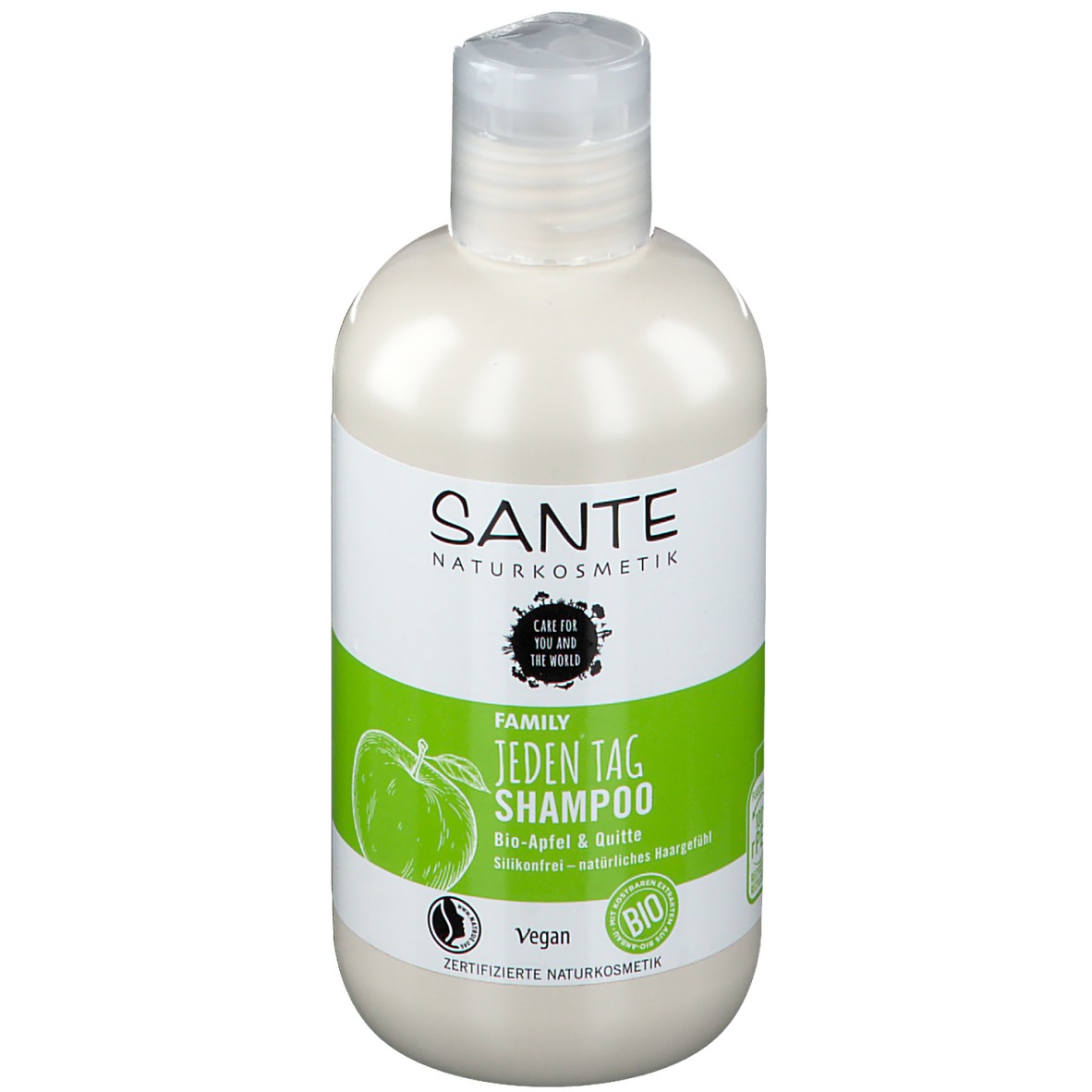 Sante Naturkosmetik Family Jeden Tag Shampoo Bio-Apfel & Quitte