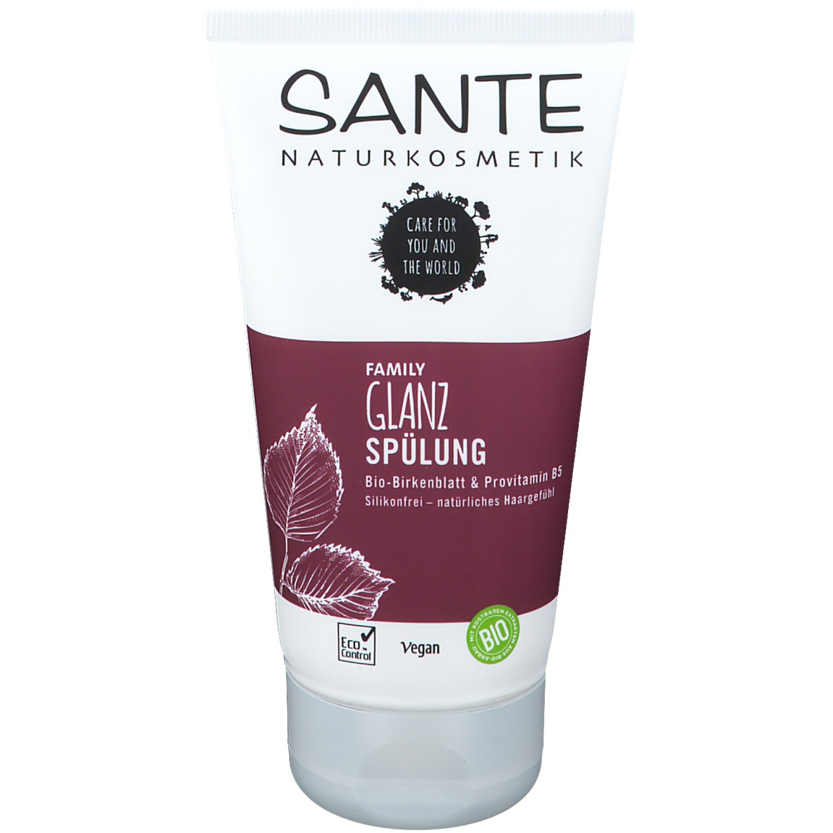 Sante Naturkosmetik Family Glanz-Spülung Bio-Birkenblatt & Vitamin B5