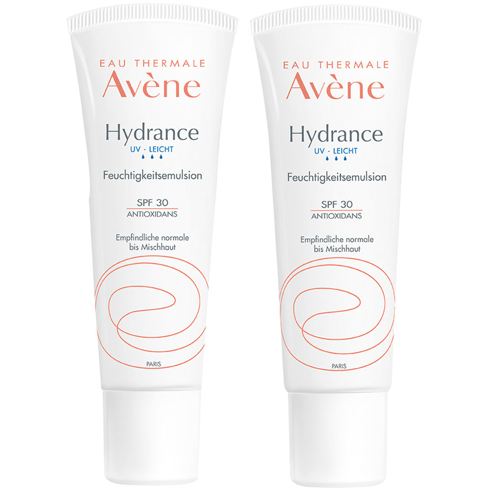 Avène Hydrance Feuchtigkeitsemulsion LSF 30 Doppelpack