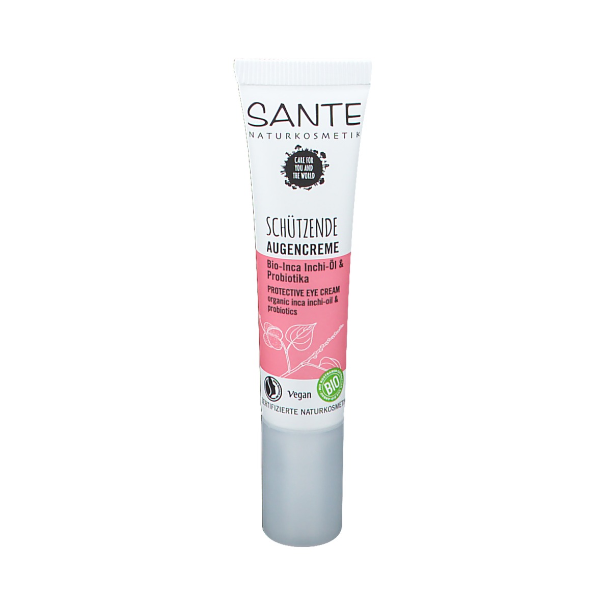 Sante Naturkosmetik Schützende Augencreme Bio-Inca Inichi-Öl & Probiotika
