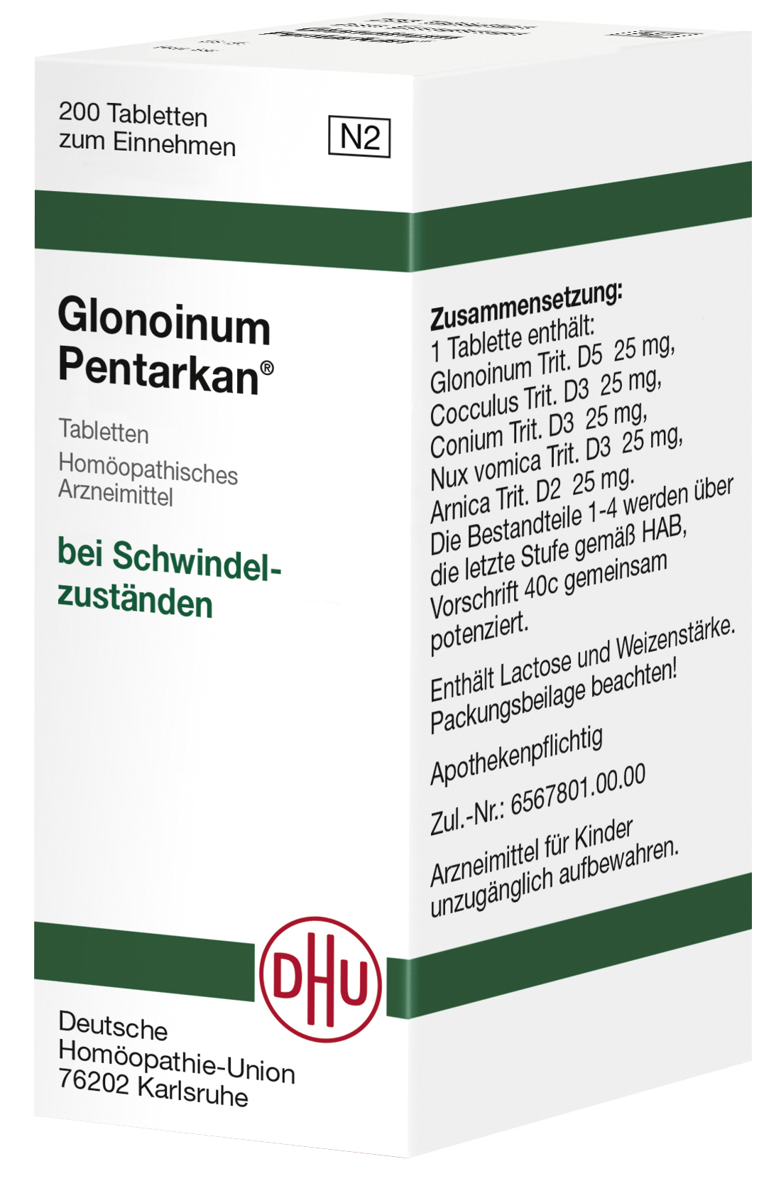 Glonoinum Pentarkan Tabletten