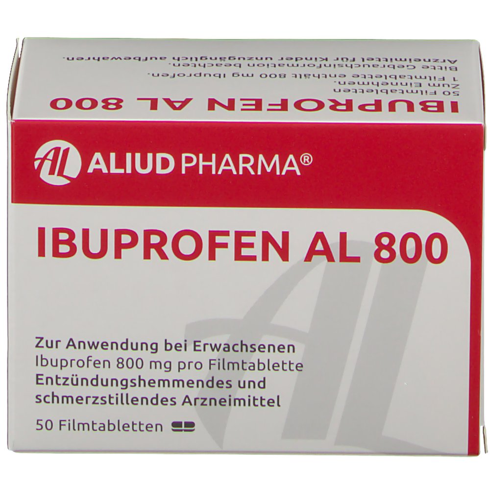 Ibuprofen Al 800 Filmtabletten