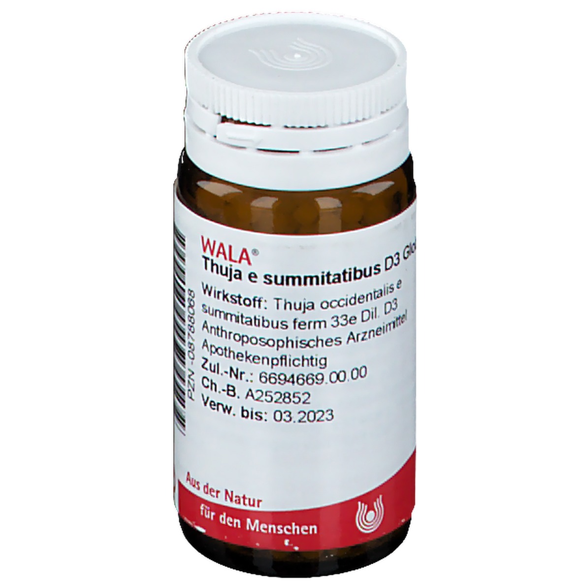 Wala® Thuja E Summit. D 3 Globuli