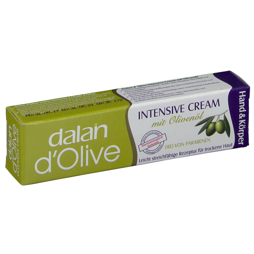 dalan® d´Olive Intensiv Creme mit Olivenöl - shop-apotheke.com