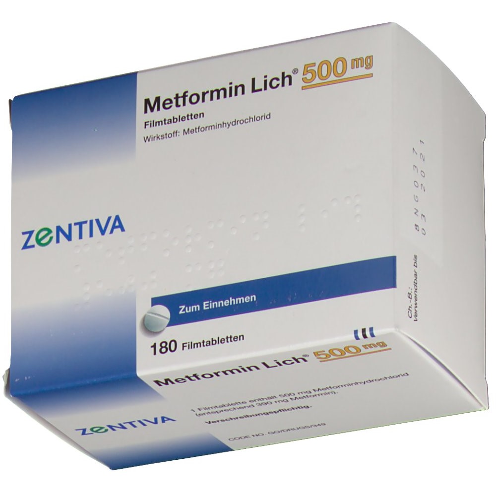 Metformin Lich 500 mg - shop-apotheke.com