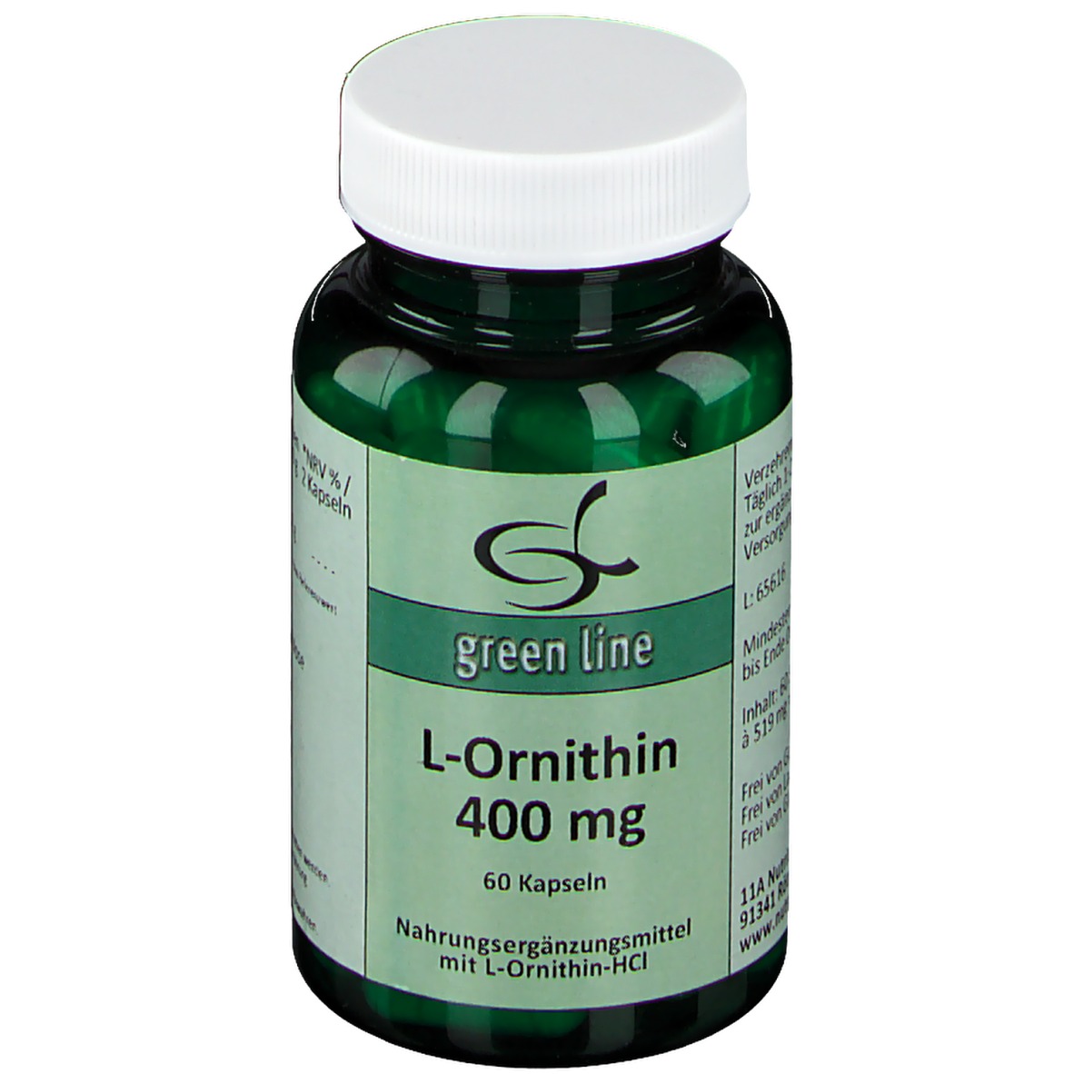 green line L-Ornithin 400 mg