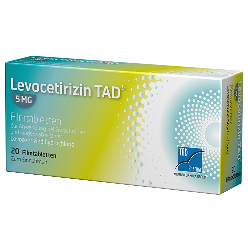 Levocetirizin TAD 5 mg Filmtabletten