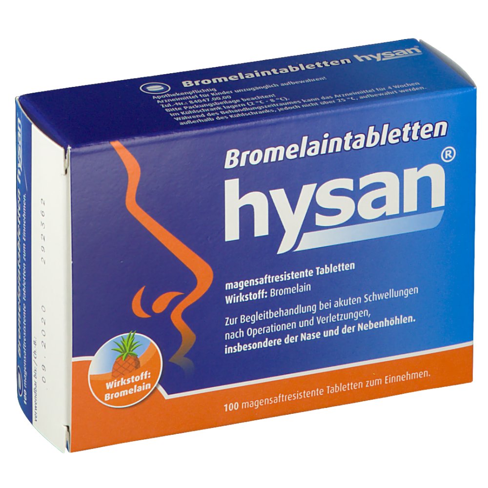 Bromelaintabletten hysan® - shop-apotheke.com