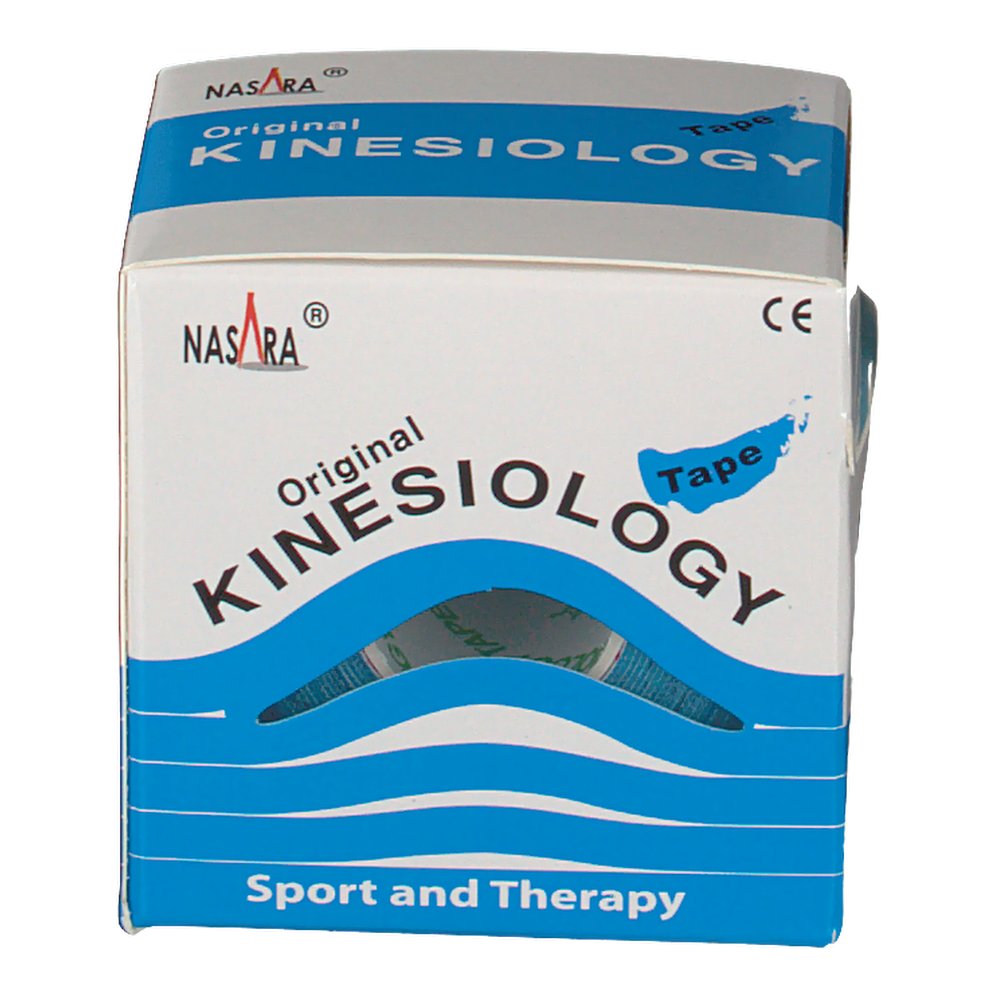 NASARA® KinesiologyTape classic 5 cm x 5 m Rolle Blau