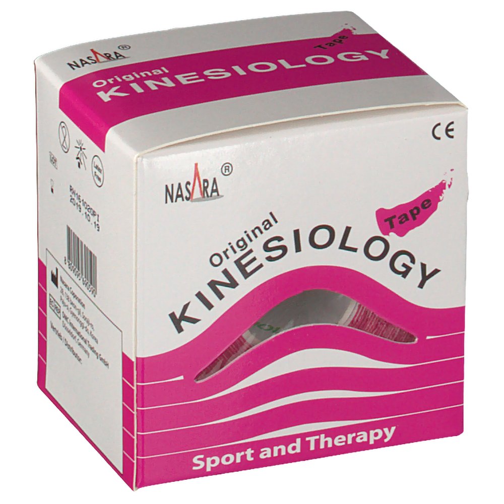 NASARA® KinesiologyTape classic 5 cm x 5 m Rolle Pink