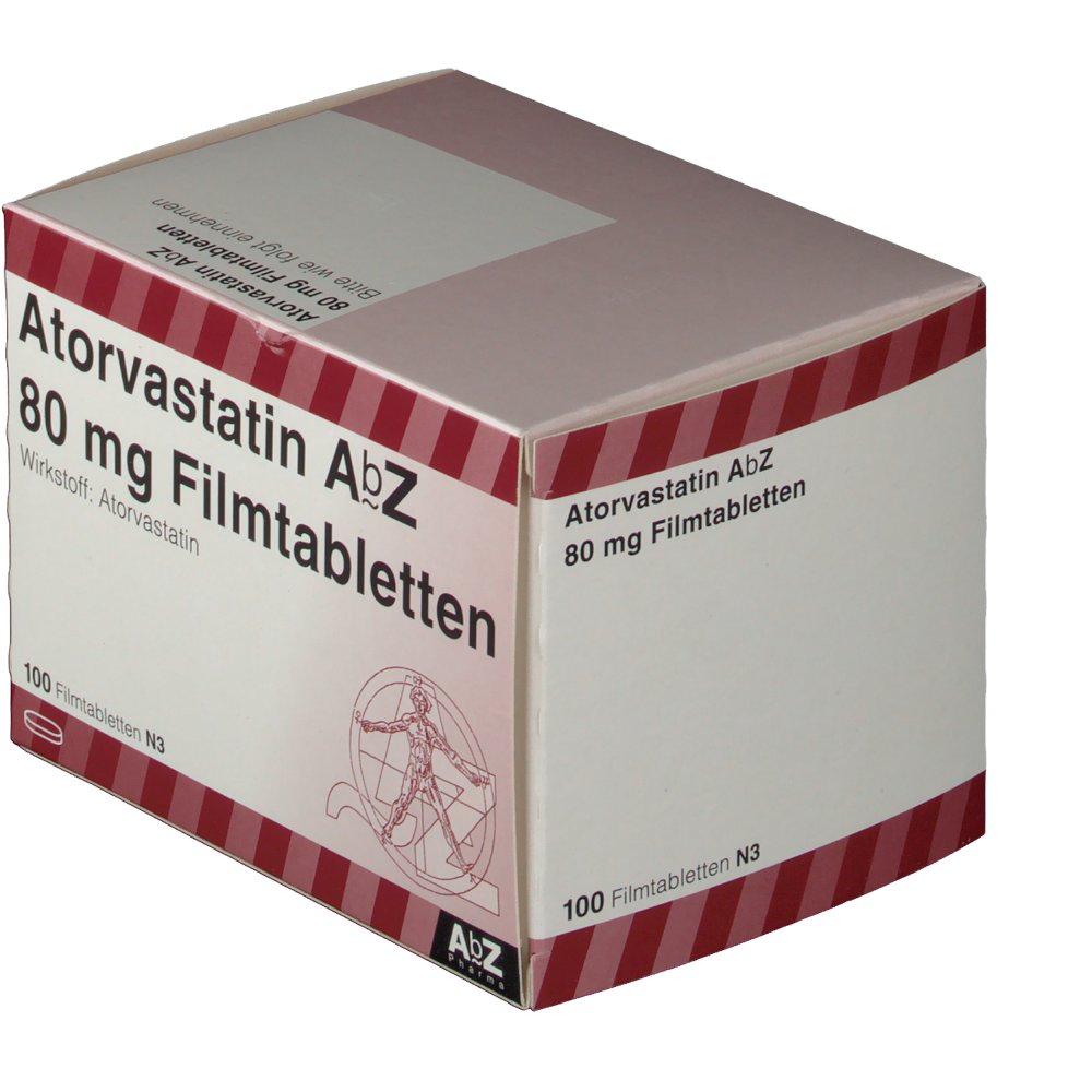 ATORVASTATIN AbZ 80 mg Filmtabletten - shop-apotheke.com