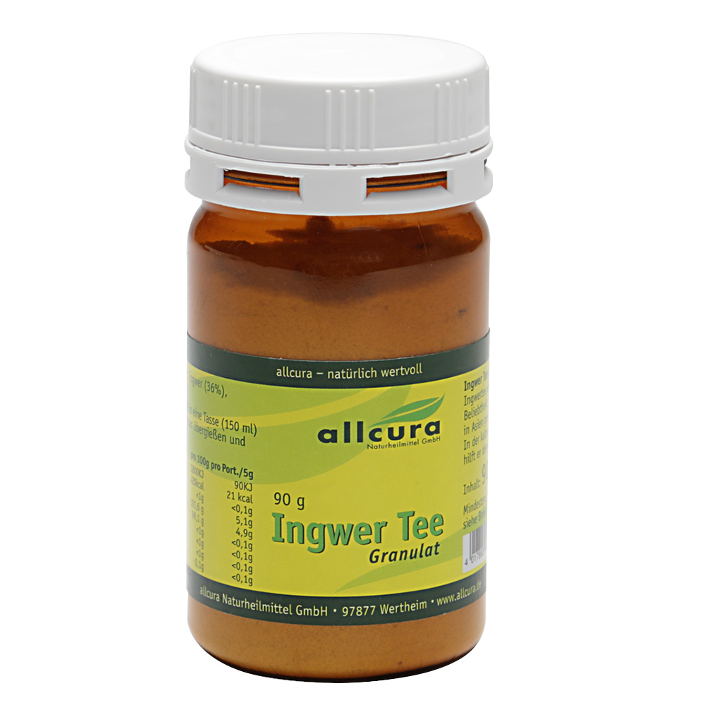 allcura Ingwer Tee Granulat - shop-apotheke.com
