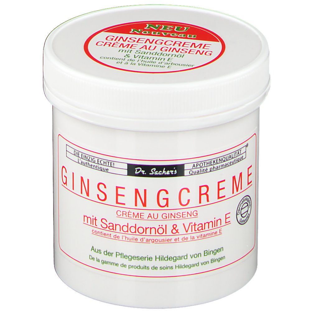 Dr. Sacher´s Ginseng Creme mit Sanddornöl und Vitamin E