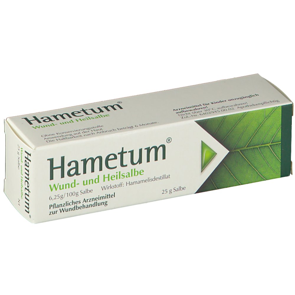 Unterschied Hametum Hämorrhoiden Salbe Wund Und Heilsalbe Hametum® Wund- und Heilsalbe - shop-apotheke.com