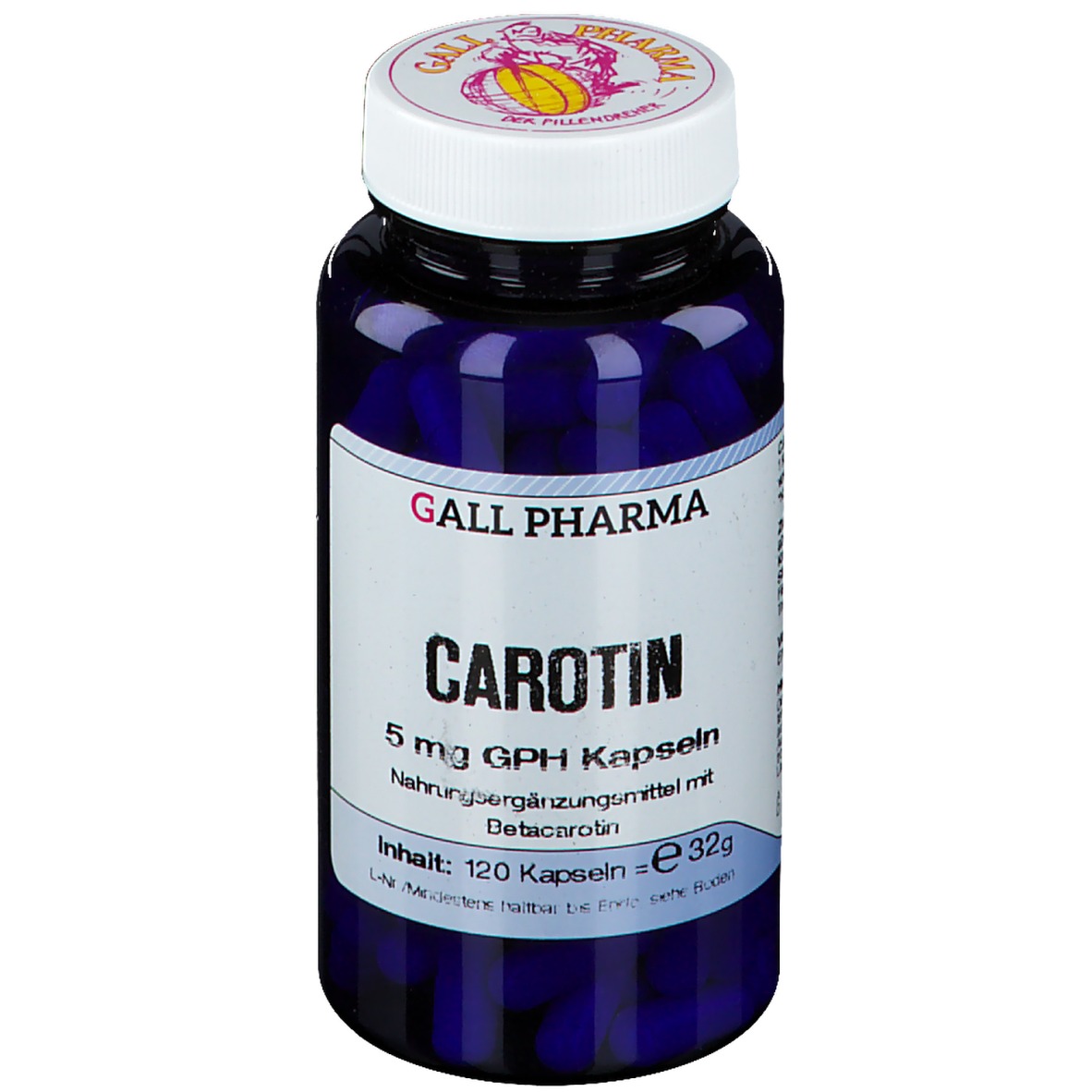 Gall Pharma Carotin 5mg GPH Kapseln