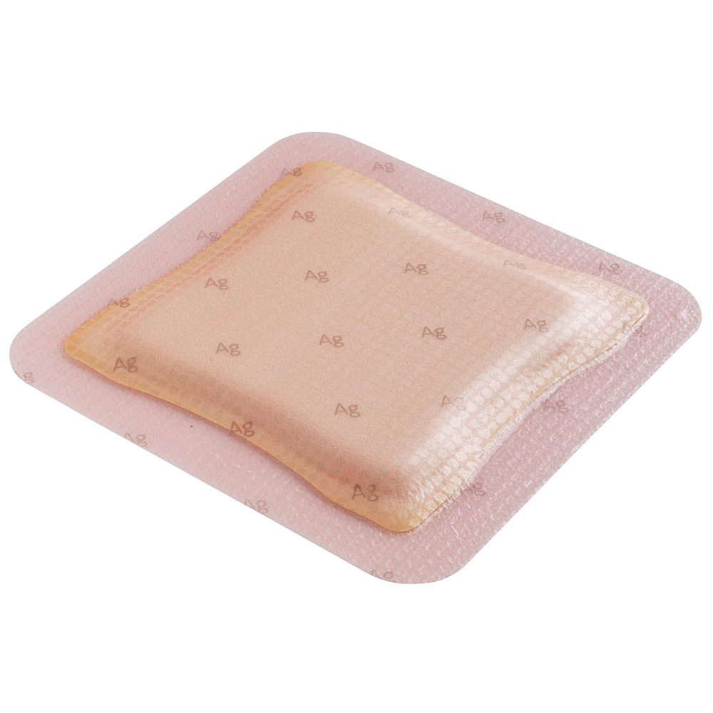 Allevyn® Silber Schaumverband 9,5x11 cm haftend