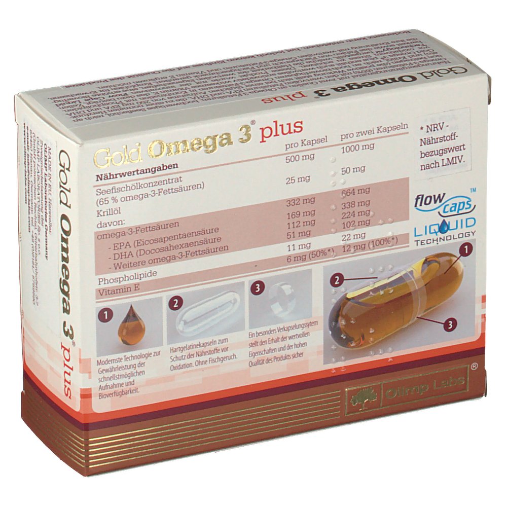 GOLD OMEGA 3 PLUS