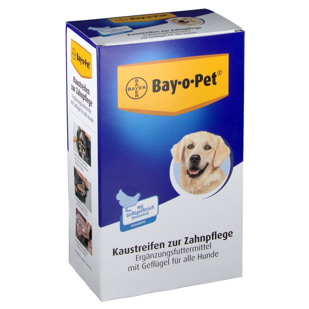 BayoPet® Zahnpflege Kaustreifen mit Geflügel für Hunde shop