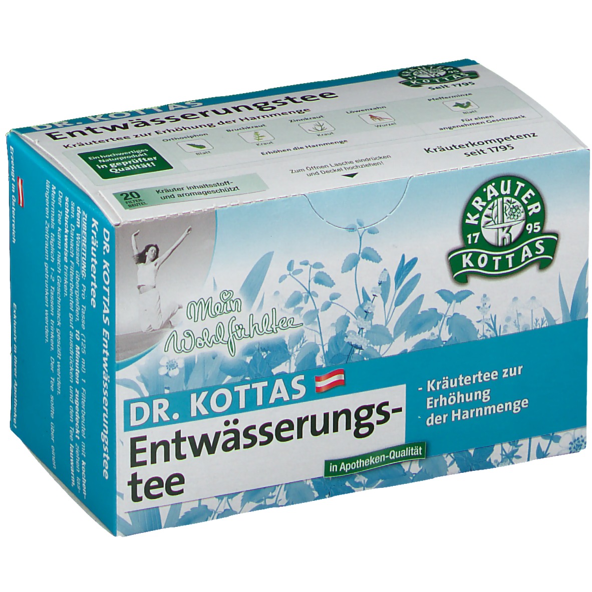 Dr. Kottas Entwässerungstee Filterbeutel